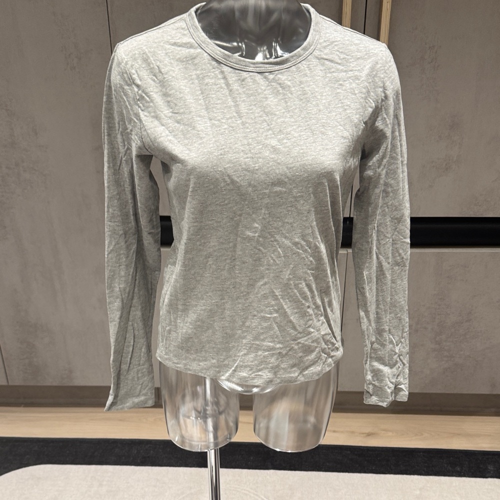 Ardene Light Gray Long Sleeve Women's Tee